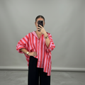 La Chemise Oversize Graphique « Horizon » – 100% Coton
