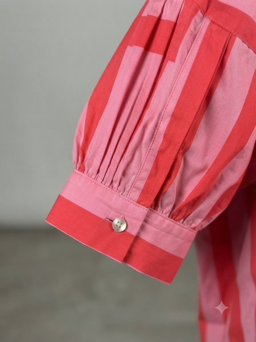 La Chemise Oversize Graphique « Horizon » – 100% Coton
