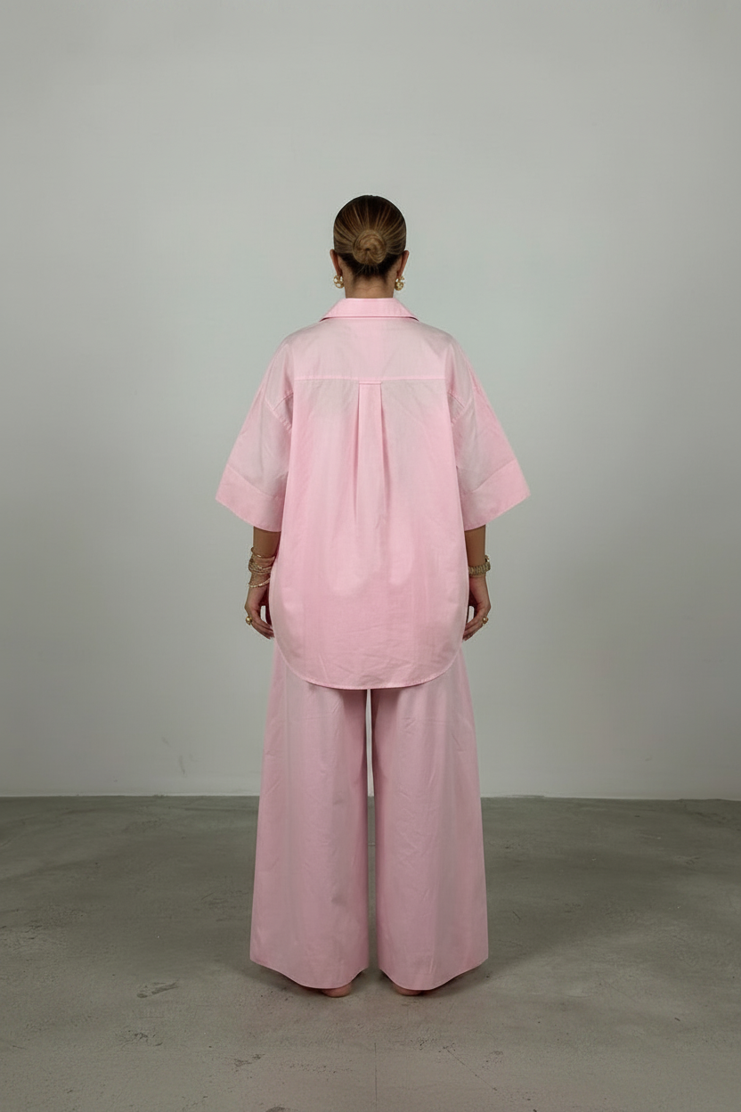 L'Ensemble Signature en Coton – Rose Horizon