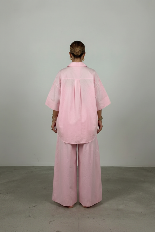 L'Ensemble Signature en Coton – Rose Horizon